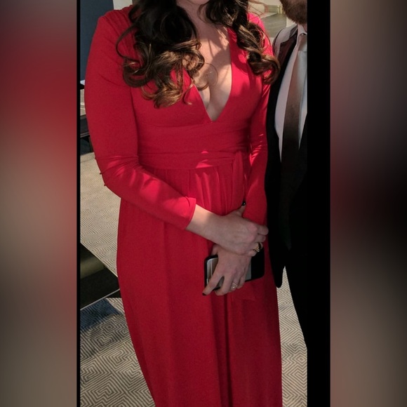 Halton Heritage red dress - Picture 5 of 5